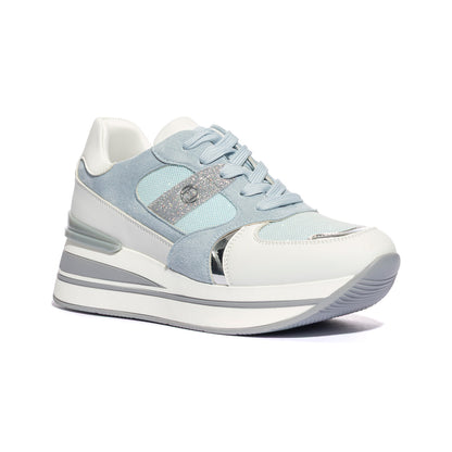 QUEEN HELENA X28-37 BLUE Sneakers Donna 