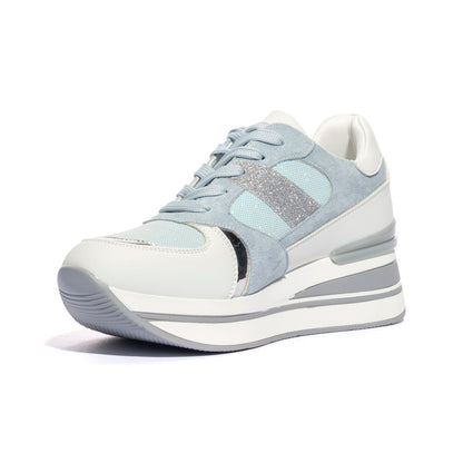 QUEEN HELENA X28-37 BLUE Sneakers Donna 
