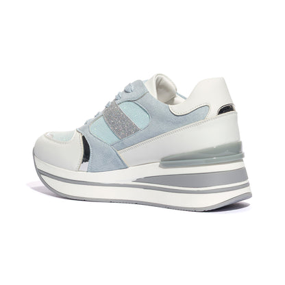 QUEEN HELENA X28-37 BLUE Sneakers Donna 