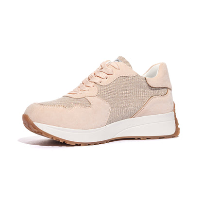 QUEEN HELENA X28-52 BEIGE Sneakers Donna 
