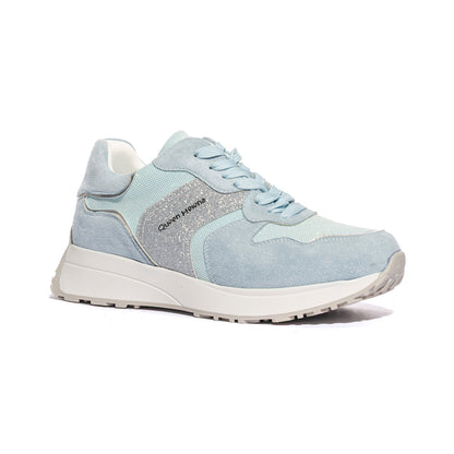 QUEEN HELENA X28-52 BLUE Sneakers Donna 