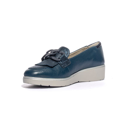 RIPOSELLA EMILIANA E WA01BX BLU Mocassini Donna 