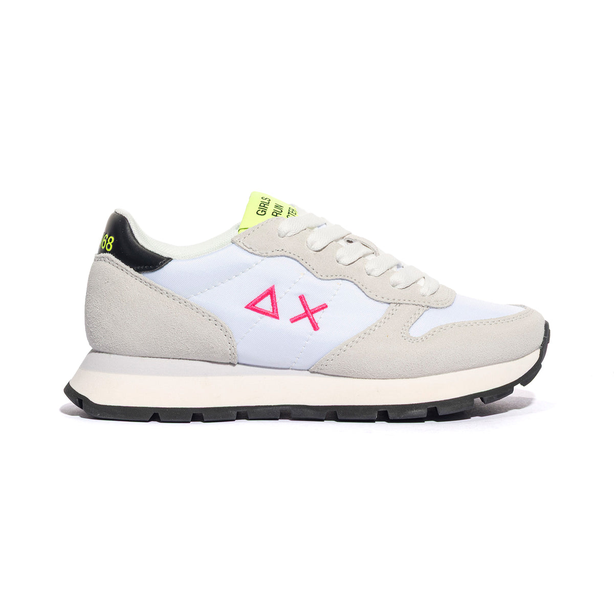 SUN 68 Z35201 BIANCO/FUXIA FLUO Sneakers Donna 