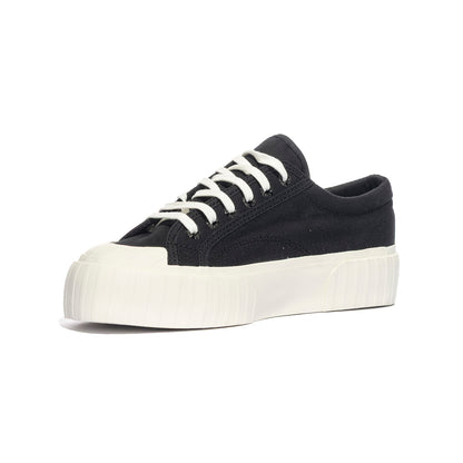 SUPERGA 2631 BLACK WHITE Sneakers Donna 