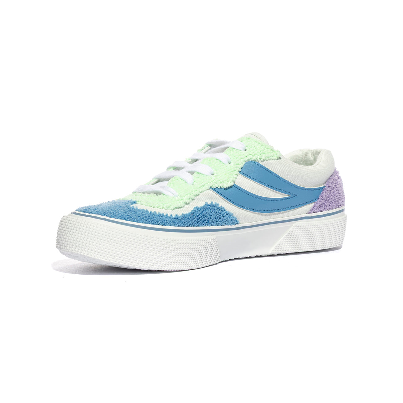 SUPERGA 2941 AZURE VIOLET GREEN BLU Sneakers Donna 
