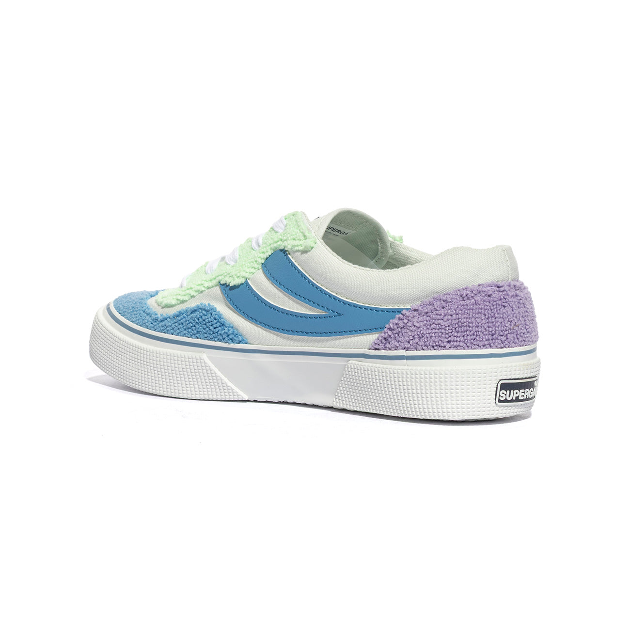 SUPERGA 2941 AZURE VIOLET GREEN BLU Sneakers Donna 