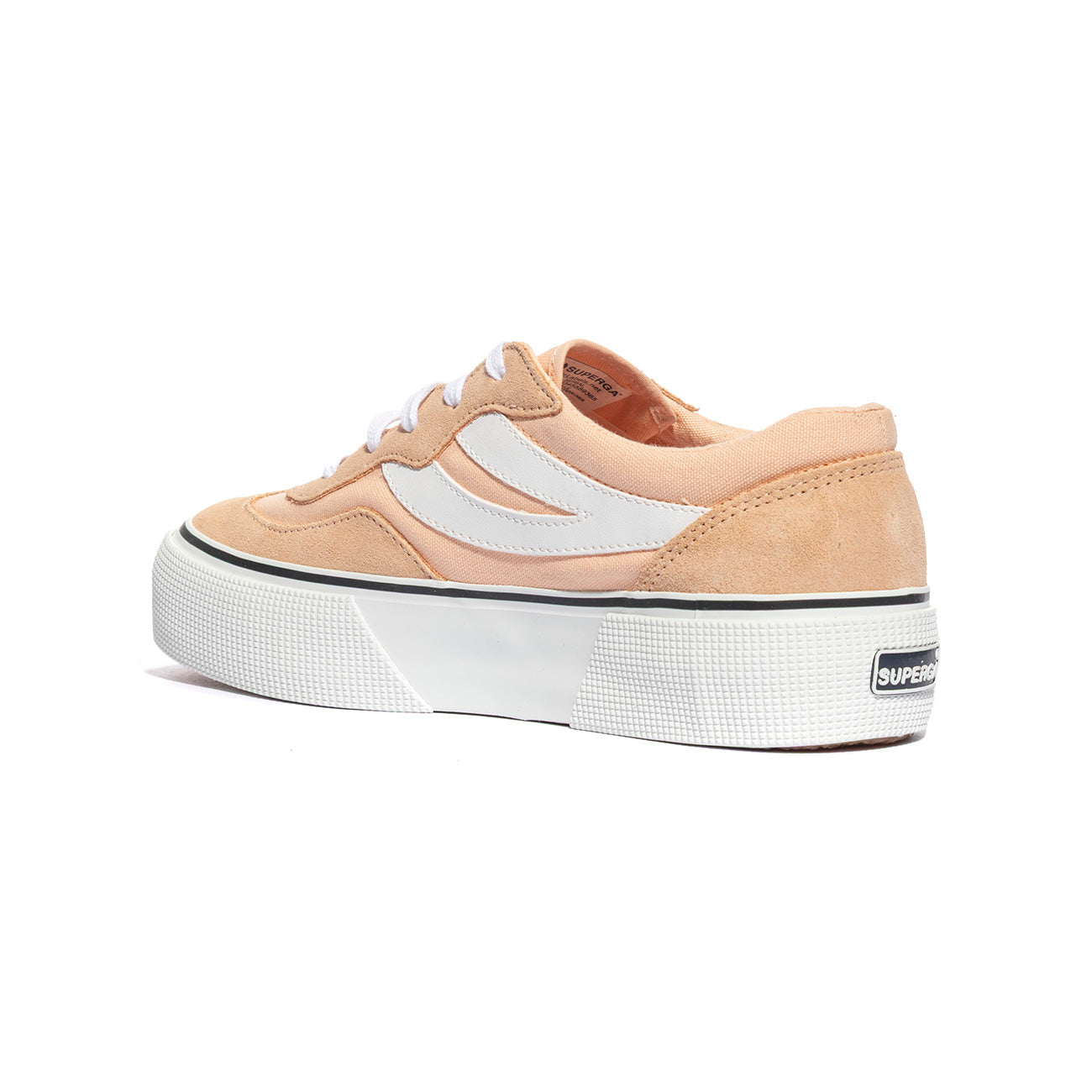 SUPERGA 3041 PINK PEACH WHITE Sneakers Donna 