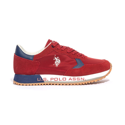 U.S. POLO ASSN. CLEEF001A-RED RED Sneakers Uomo 