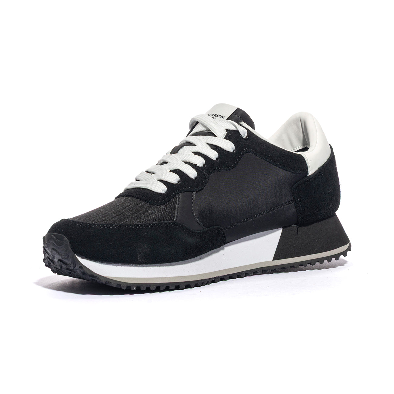 U.S. POLO ASSN. CLEEF006 BLK WHI Sneakers Uomo 