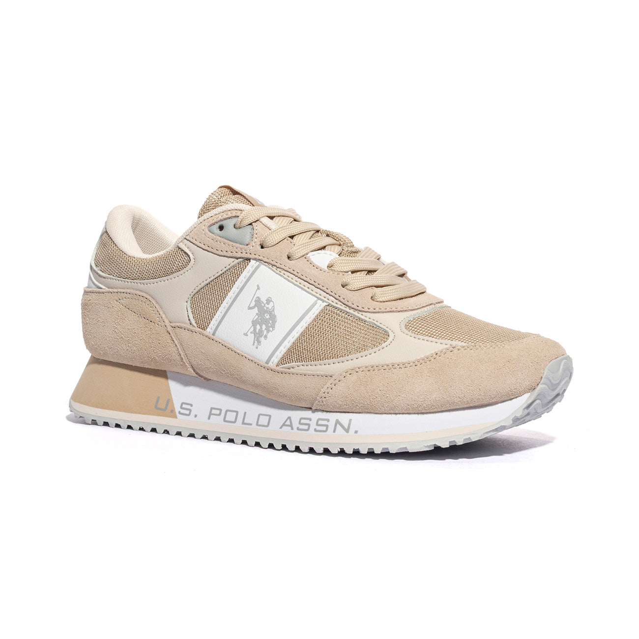 U.S. POLO ASSN. CLEEF007 LBE WHI Sneakers Uomo 