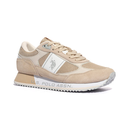U.S. POLO ASSN. CLEEF007 LBE WHI Sneakers Uomo 