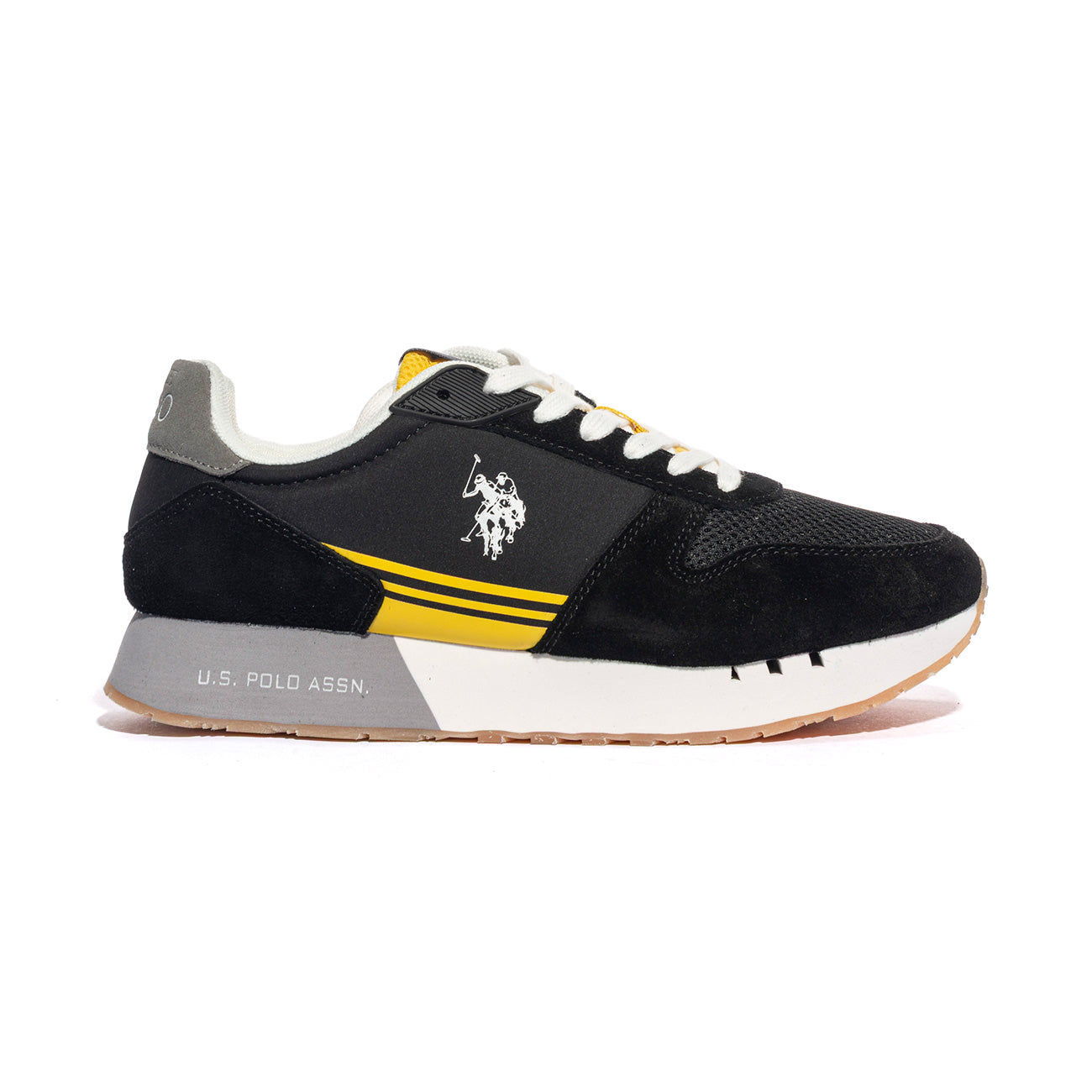 U.S. POLO ASSN. JAKE001 BLK Sneakers Uomo 