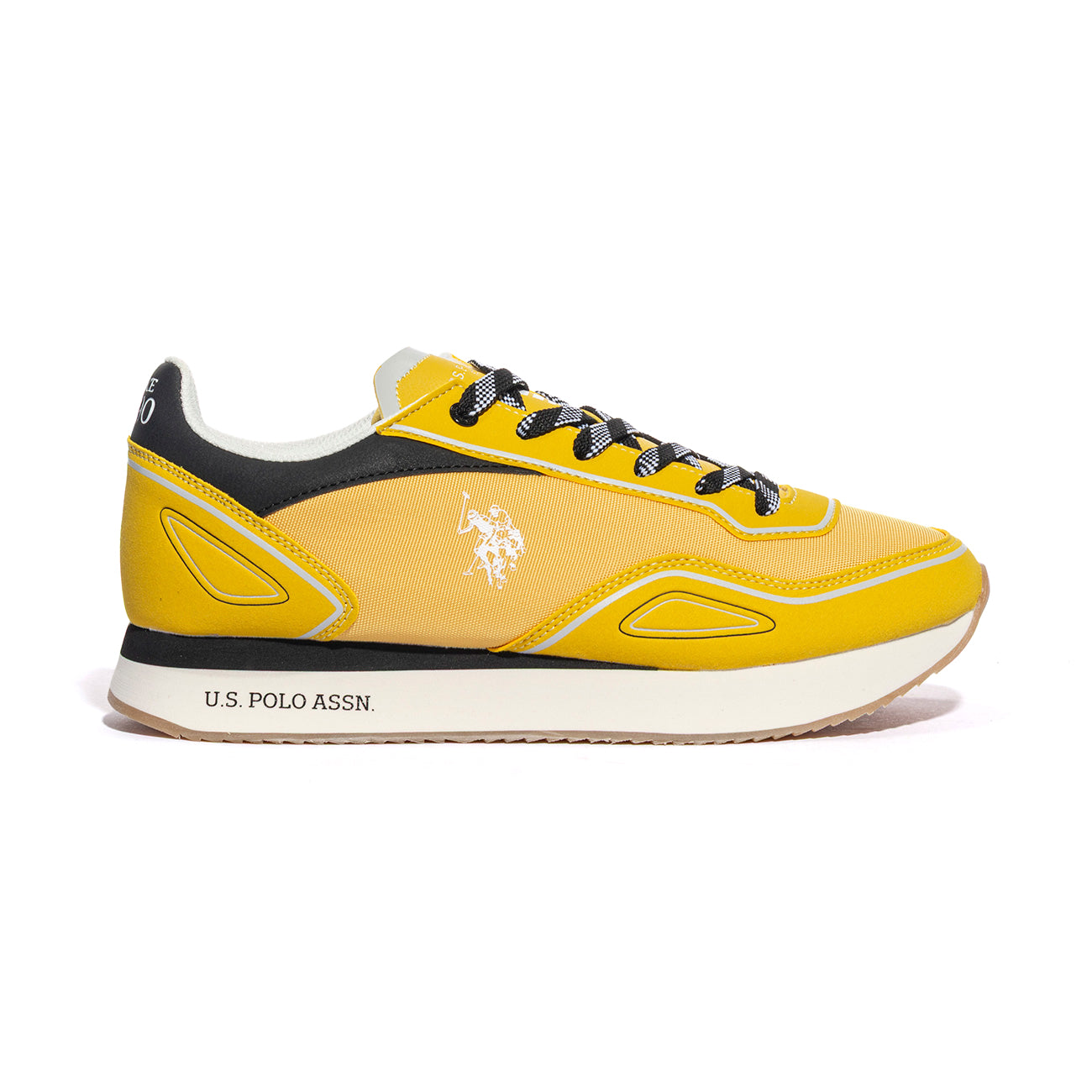 U.S. POLO ASSN. NOBIL012M 4NH1 YEL001 CEYLON YELLOW Sneakers Uomo 