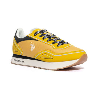 U.S. POLO ASSN. NOBIL012M 4NH1 YEL001 CEYLON YELLOW Sneakers Uomo 
