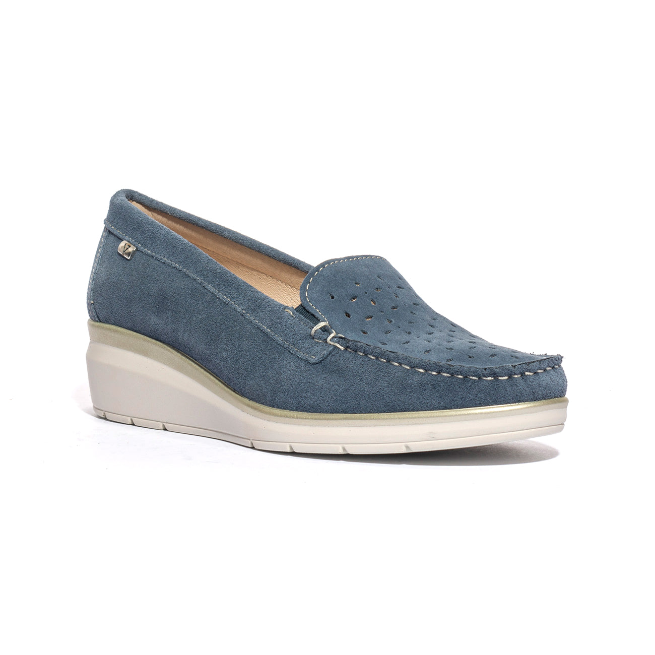 VALLEVERDE 11301 JEANS Mocassini Donna 