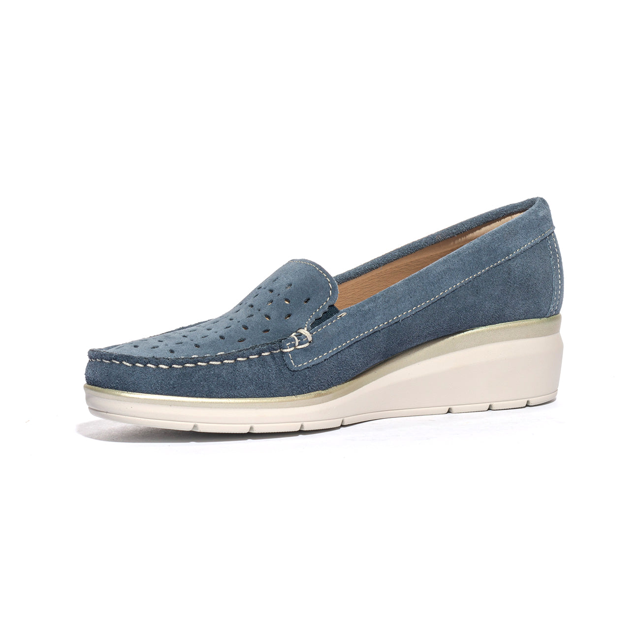 VALLEVERDE 11301 JEANS Mocassini Donna 