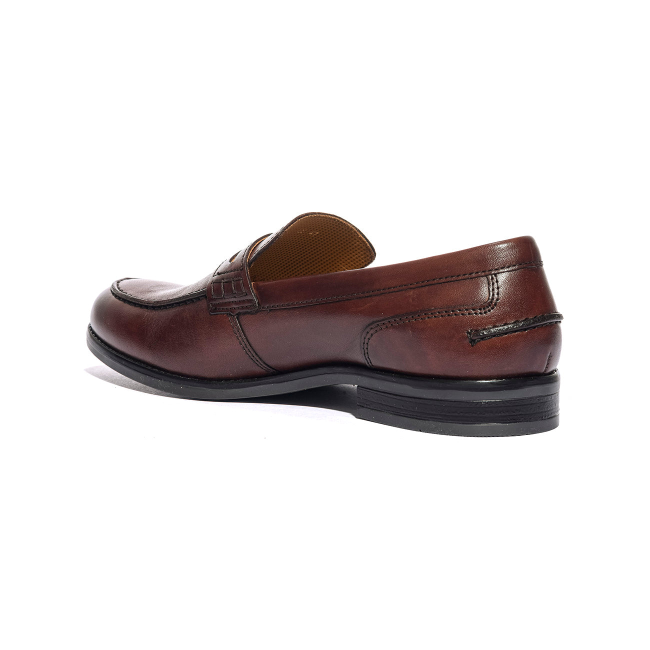VALLEVERDE 17902 VITELLO BROWN Mocassini Uomo 