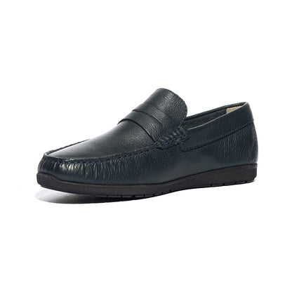 VALLEVERDE 36940 VITELLO BLU Mocassini Uomo 