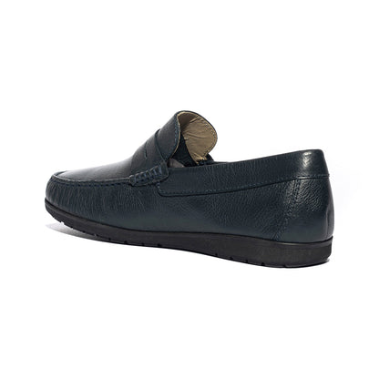 VALLEVERDE 36940 VITELLO BLU Mocassini Uomo 