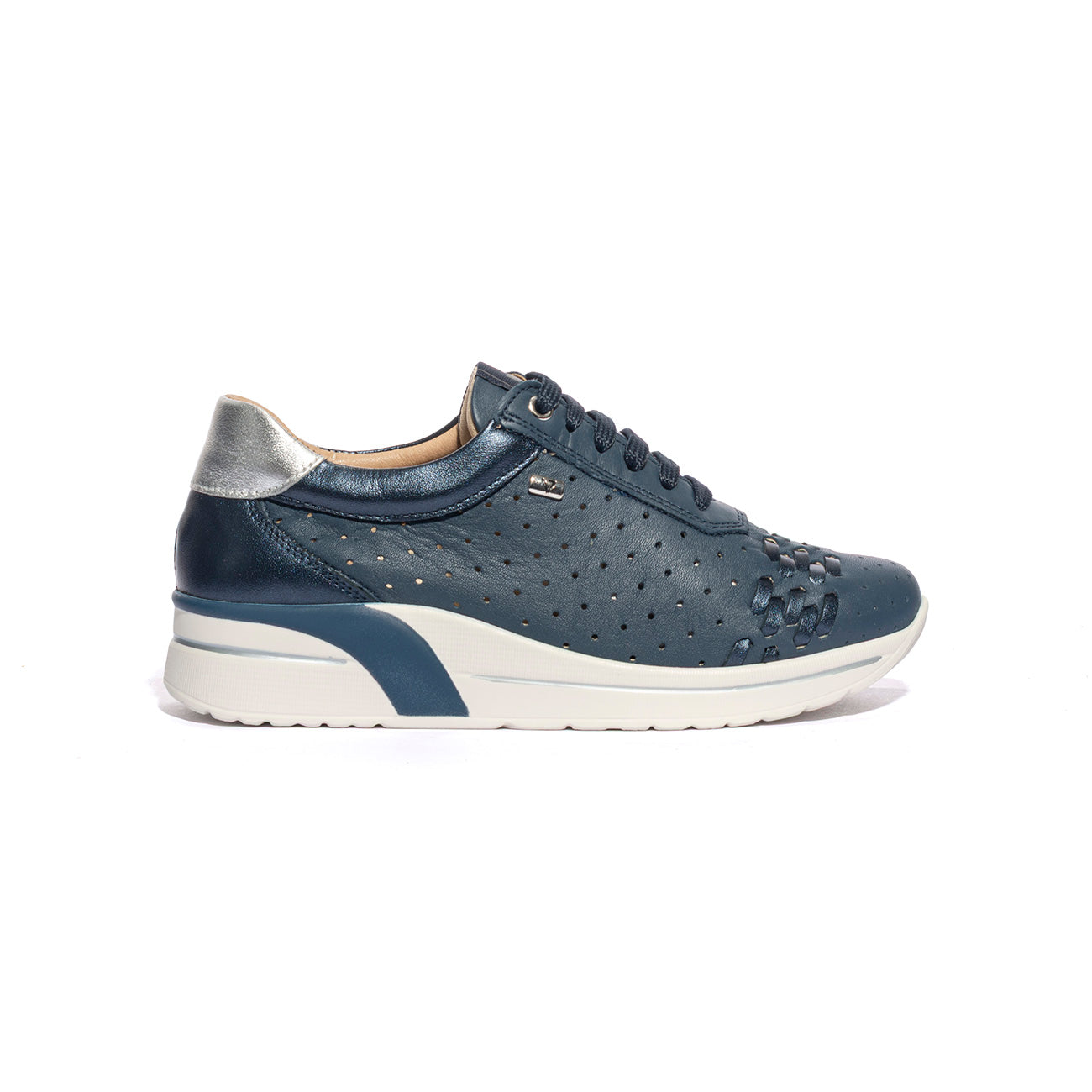VALLEVERDE V49405 NAPPA BLU Sneakers Donna 