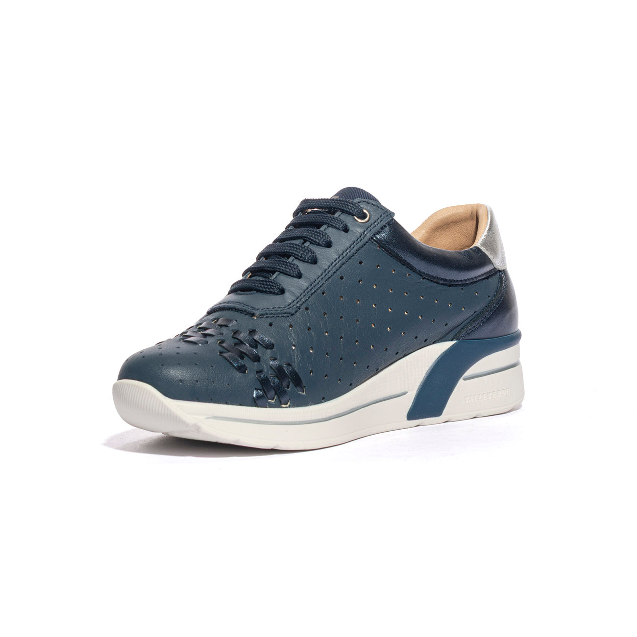 VALLEVERDE V49405 NAPPA BLU Sneakers Donna 