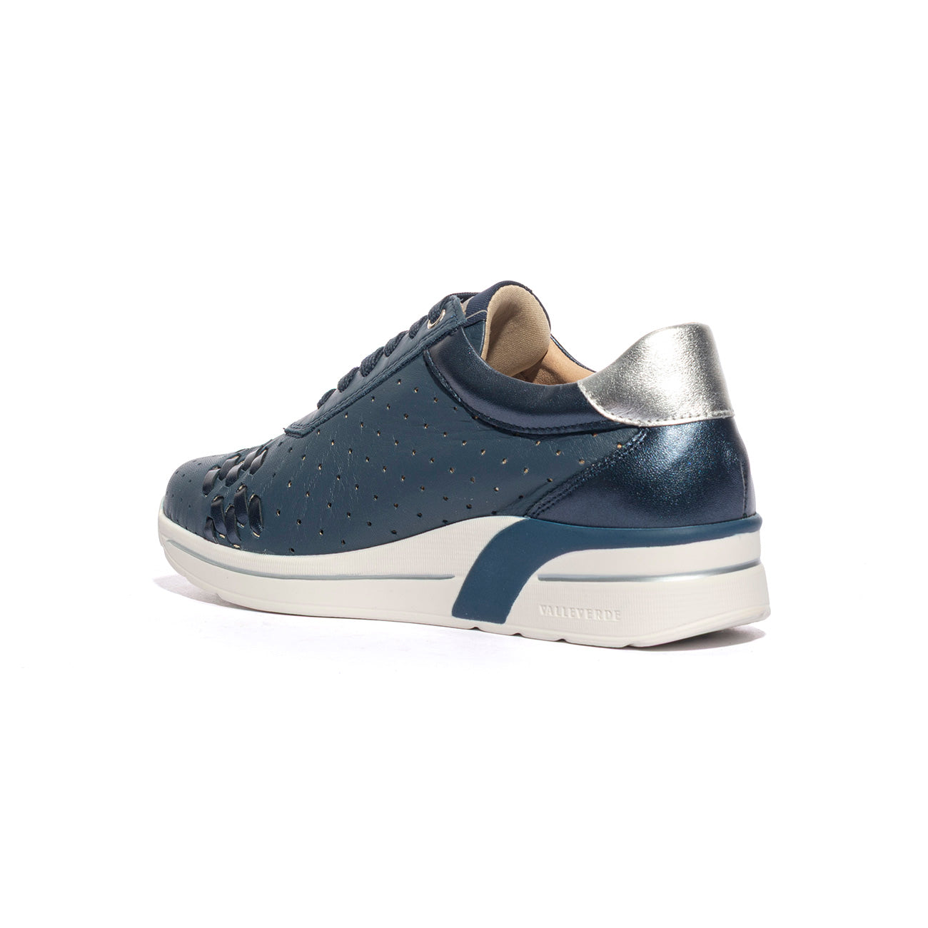 VALLEVERDE V49405 NAPPA BLU Sneakers Donna 