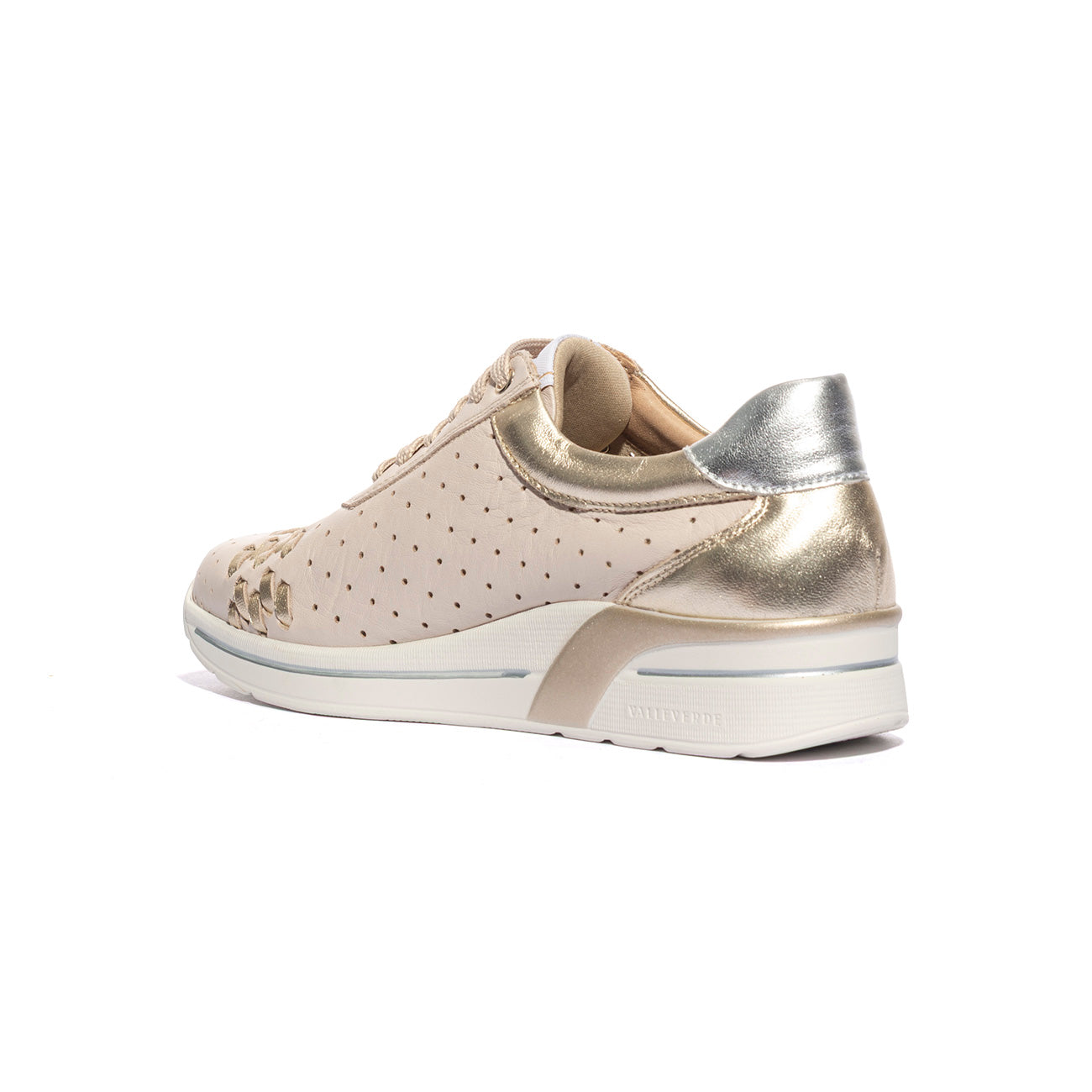 VALLEVERDE V49405 NAPPA CREMA Sneakers Donna 