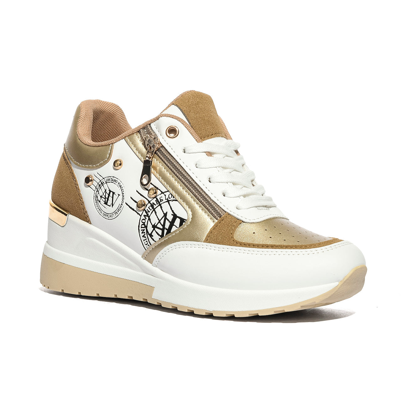 ALV By Alviero Martini ALVSD01731028 WHITEGOLD Sneakers Donna 