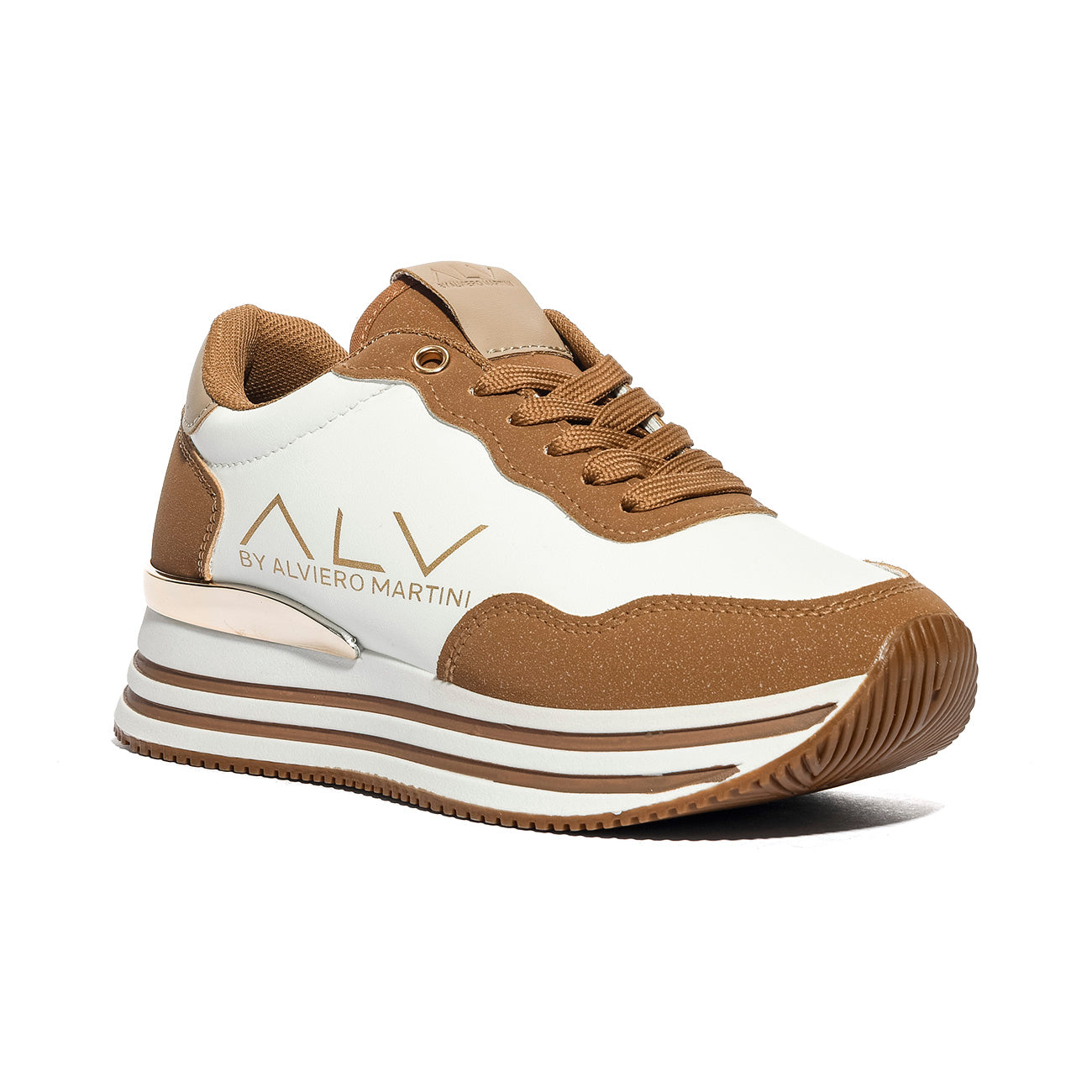 ALV By Alviero Martini ALVSD01822025 TANIVORYGOLD Sneakers Donna 