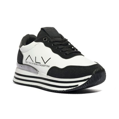 ALV By Alviero Martini ALVSD01822026 BLACKIVORYSILVER Sneakers Donna 