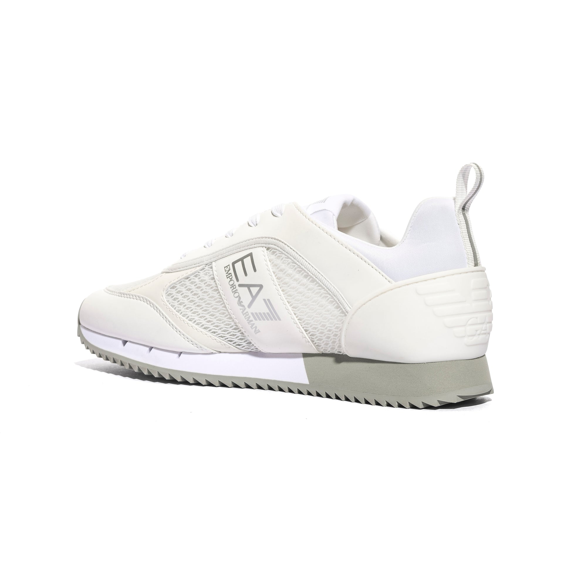ARMANI 7X000334 WHITE SILVER Sneakers Uomo 