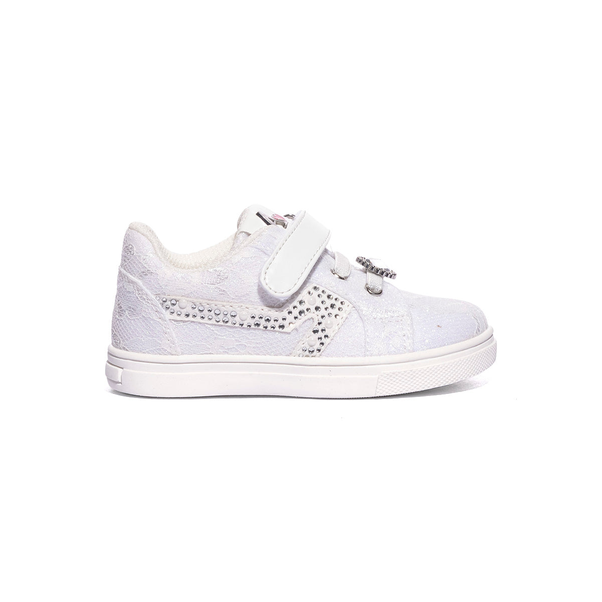 ASSO AG17850 WHITE SNEAKER Bambina 
