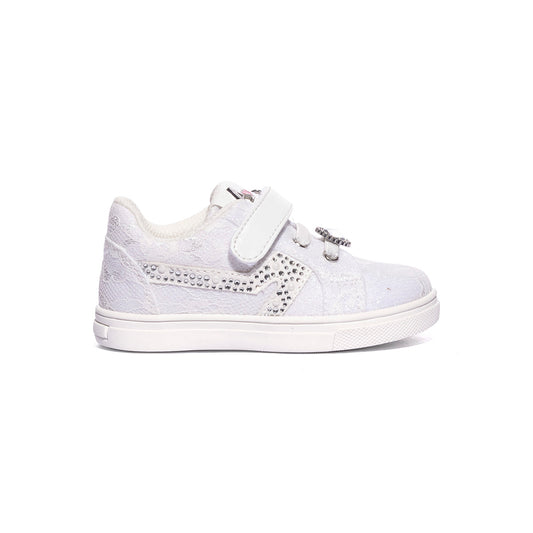 ASSO AG17850 WHITE SNEAKER Bambina 