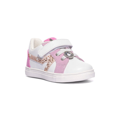 ASSO AG17850 WHITE LILLA SNEAKER Bambina 