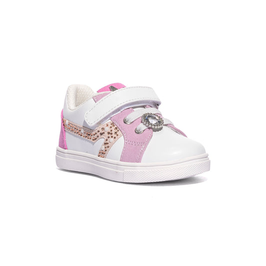 ASSO AG17850 WHITE LILLA SNEAKER Bambina 