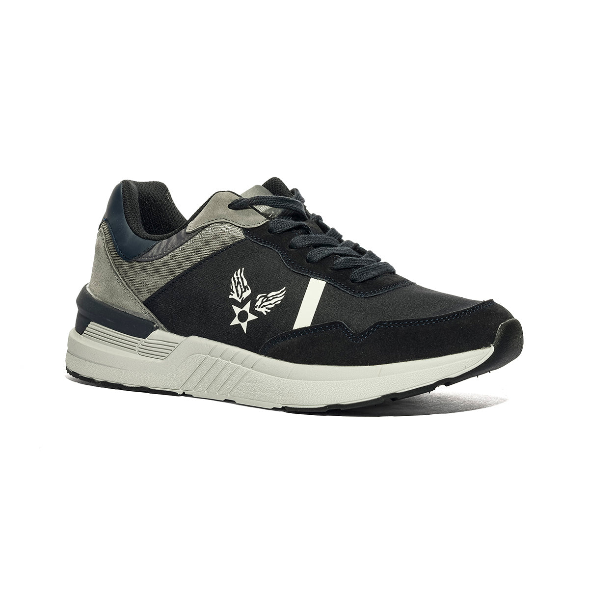 AVIREX LEO004 NAVY GREY Sneakers Uomo 