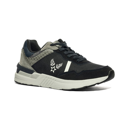 AVIREX LEO004 NAVY GREY Sneakers Uomo 
