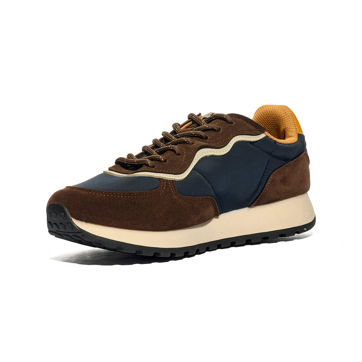 AVIREX MODULARIN001 BROWN NAVY Sneakers Uomo 