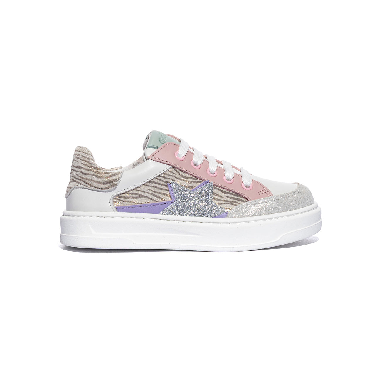 BALDUCCI TRIK1056 SILVER WHITESILVER WHITE Sneakers Bambina 
