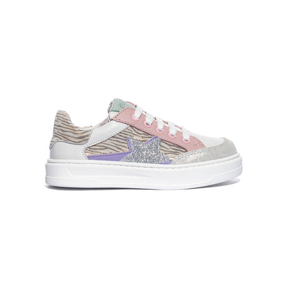 BALDUCCI TRIK1056 SILVER WHITESILVER WHITE Sneakers Bambina 