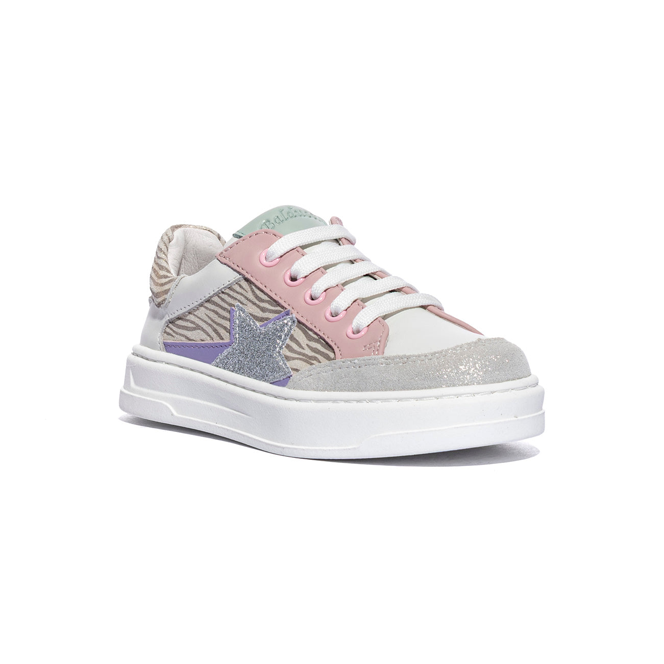 BALDUCCI TRIK1056 SILVER WHITESILVER WHITE Sneakers Bambina 