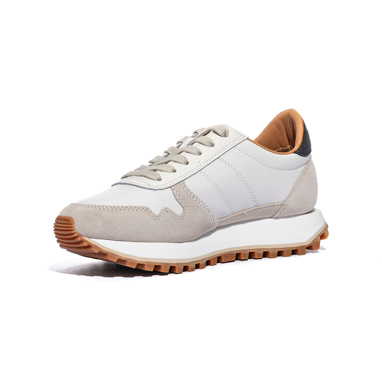 BLAUER S6MILLEN03 SUP CREAM BLACK Sneakers Donna 