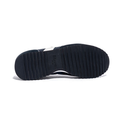 BLAUER S6QUEENS01 MES NAVY WHITE Sneakers Uomo 