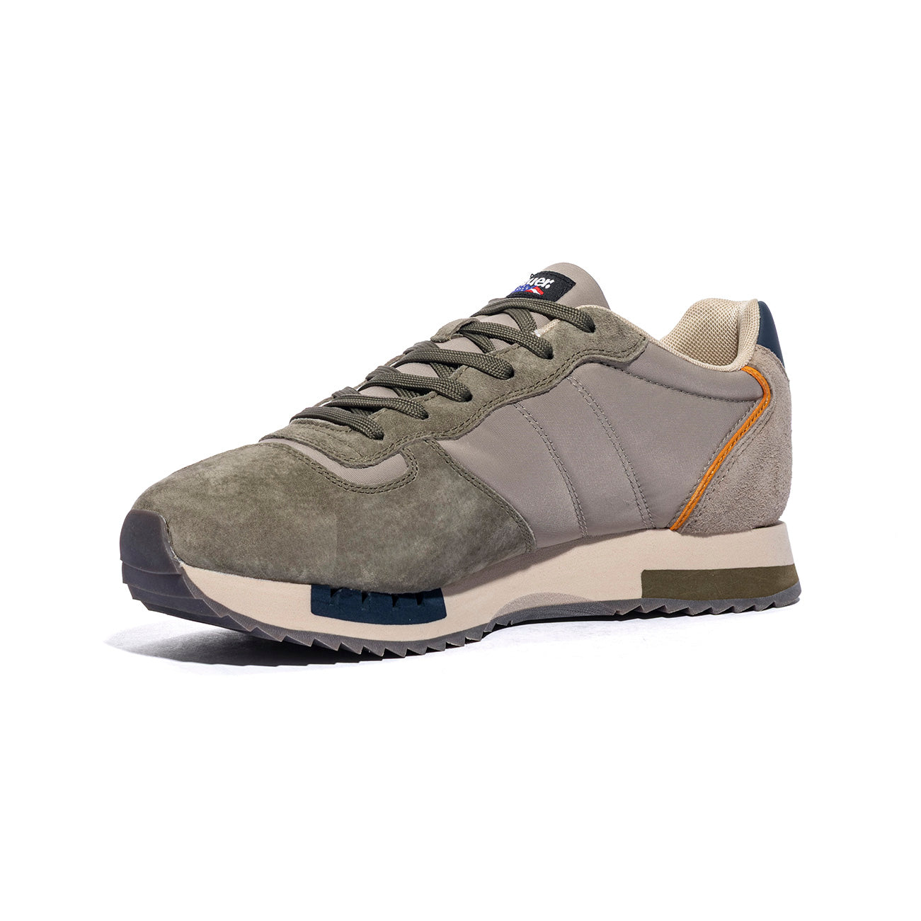 BLAUER S6QUEENS01 NUB MILITARY TAUPE Sneakers Uomo 
