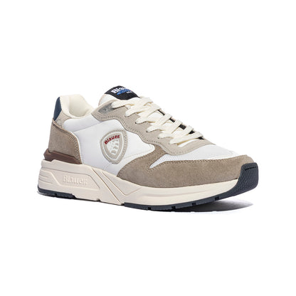 BLAUER S6RAY02 MES BEIGE Sneakers Uomo 