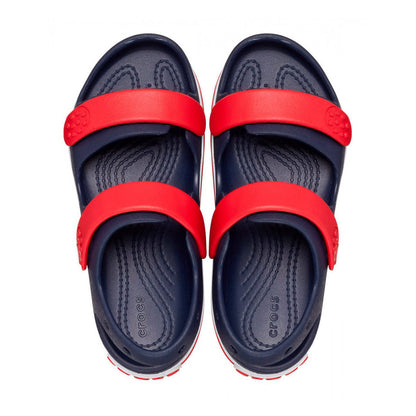 CROCS CR.209423 NAVY VARSITY RED SANDALO Unisex Bambini 