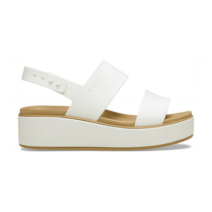CROCS CR.211802 CHALK TAN SANDALO Donna 