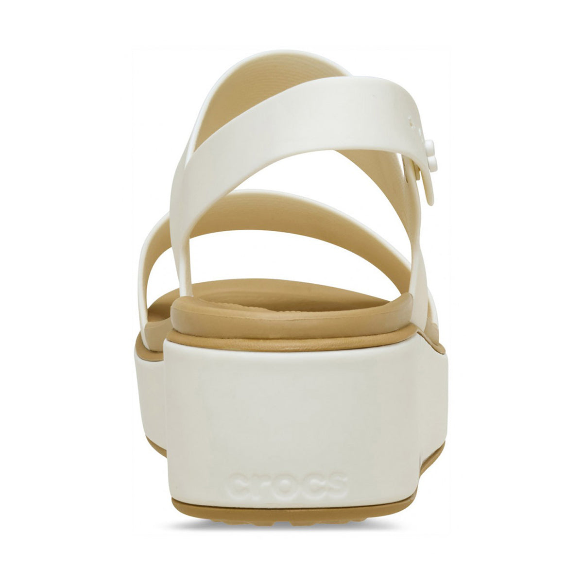 CROCS CR.211802 CHALK TAN SANDALO Donna 