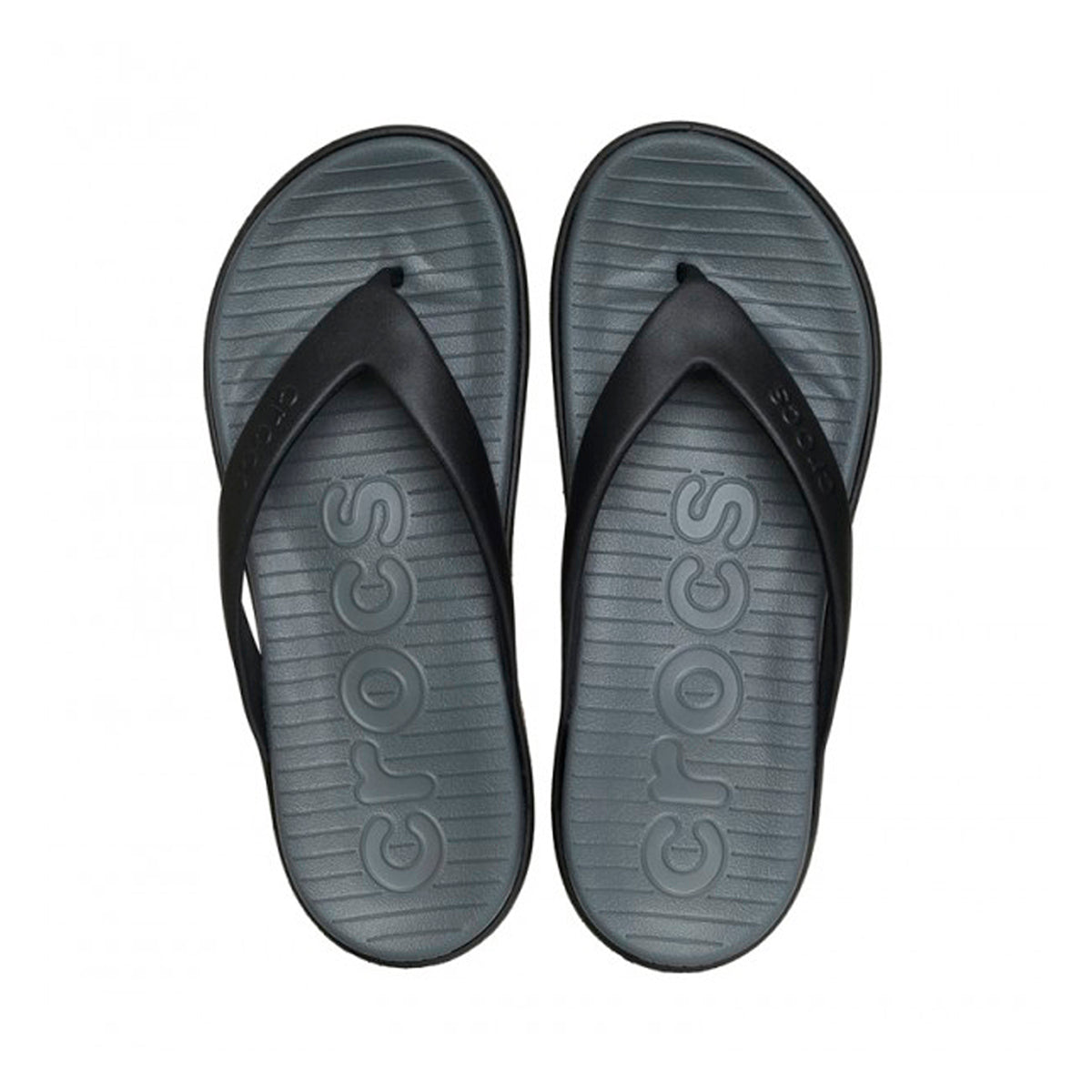 CROCS CR.212035 BLACK SLATE GREY SANDALO Uomo 