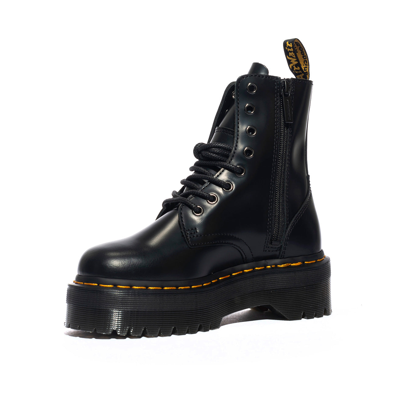 DR MARTENS 15265001 BLACK Anfibi Donna 